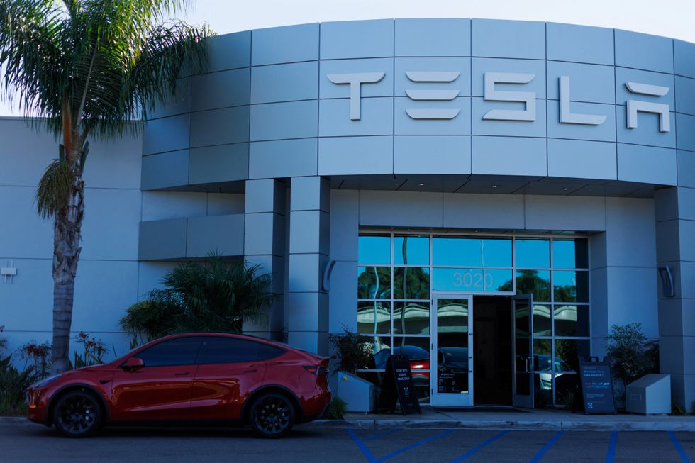 Tesla building