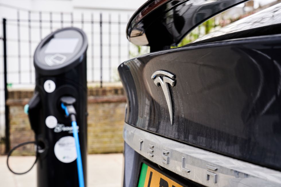 Tesla charging