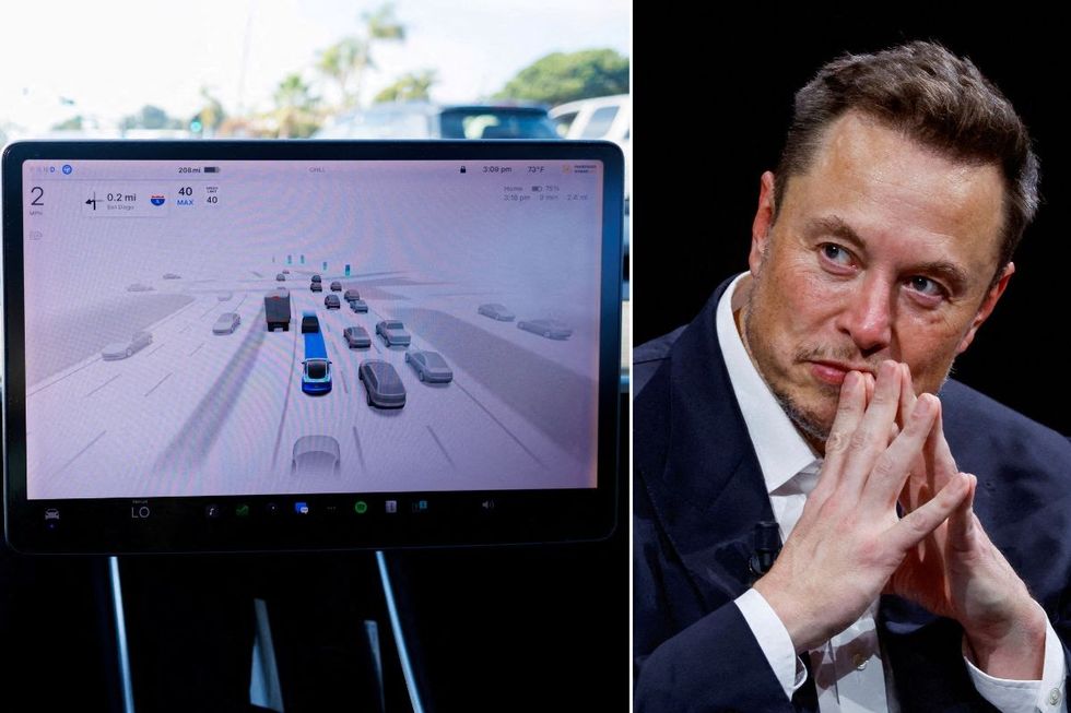 Tesla Full Self-Driving technology and Elon Musk
