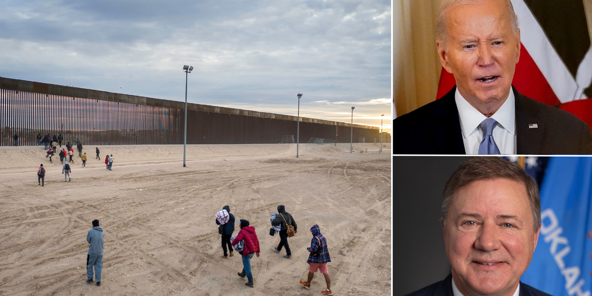 NextImg:Biden sues state of Oklahoma over law allowing police to arrest illegal migrants