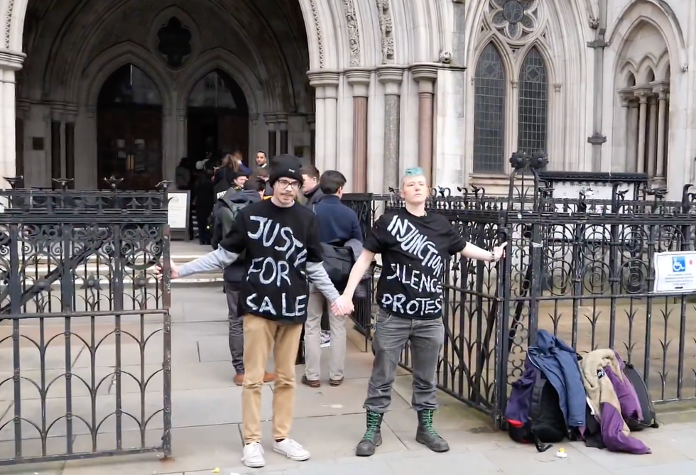 Tez Burns and Callum Goode