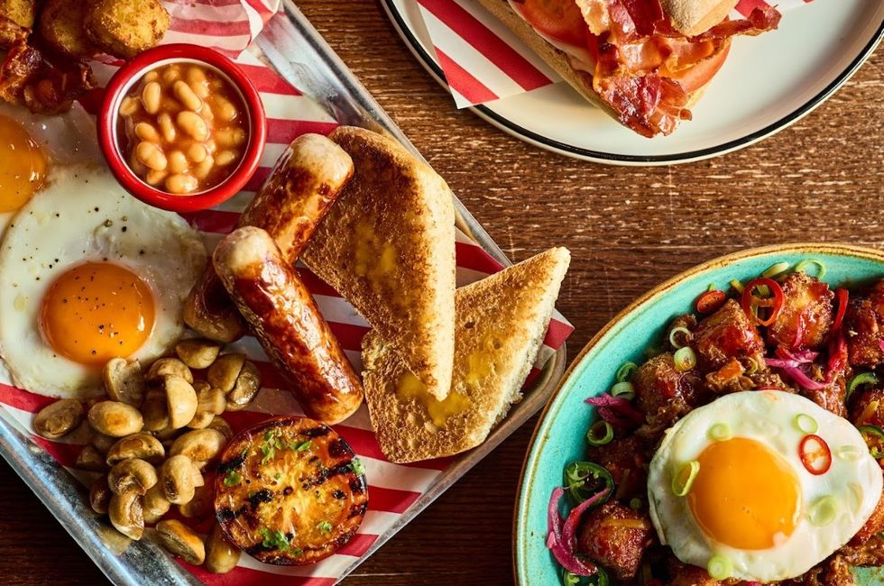 TGI Fridays 'Rise & Dine' menu