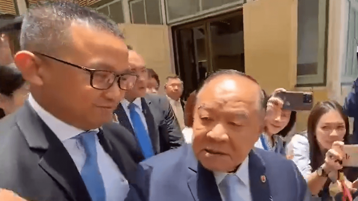 Thai MP slaps reporter in face TWICE as he refuses to answer simple question