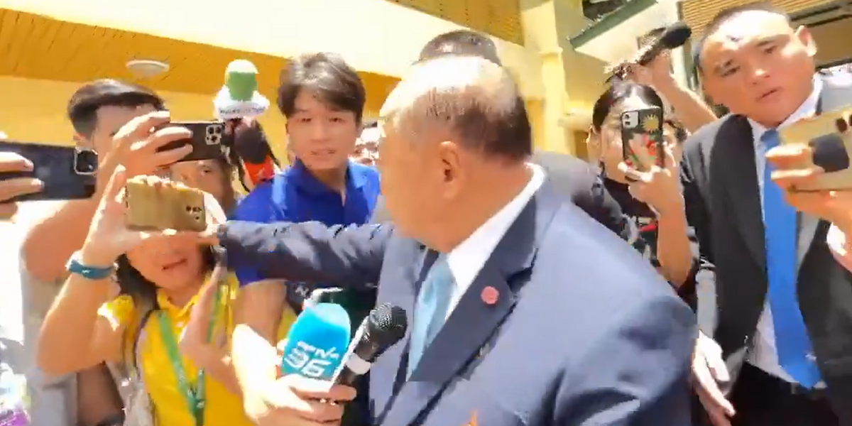 NextImg:Thai MP slaps reporter in face TWICE as he refuses to answer simple question