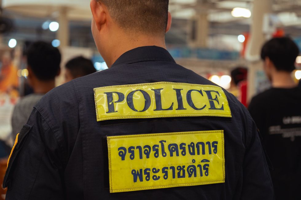 Thai police officer