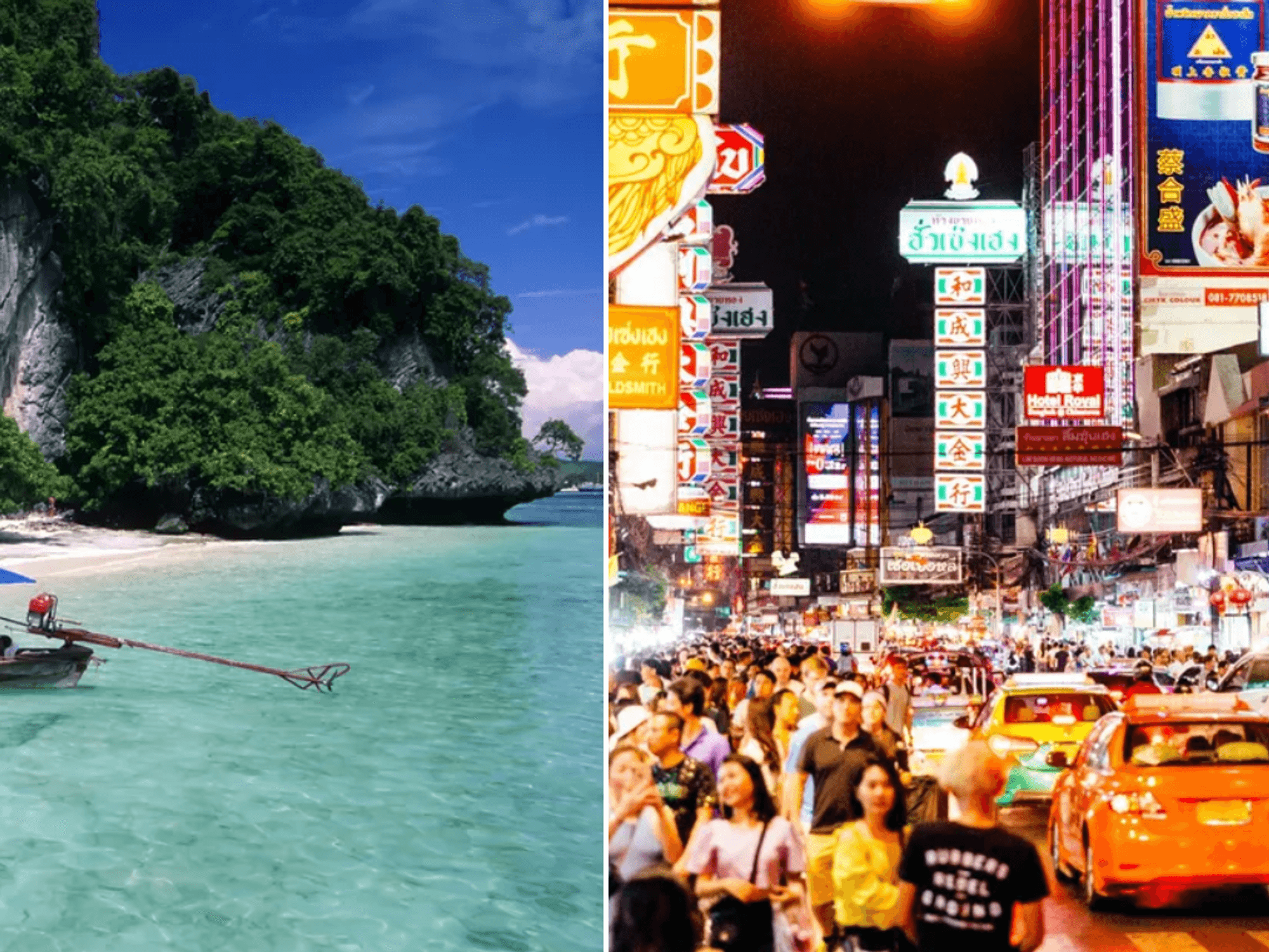 Thailand beach / Bangkok