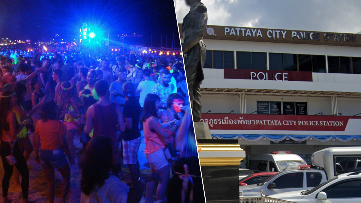 Thailand party/Pattaya City Police Station