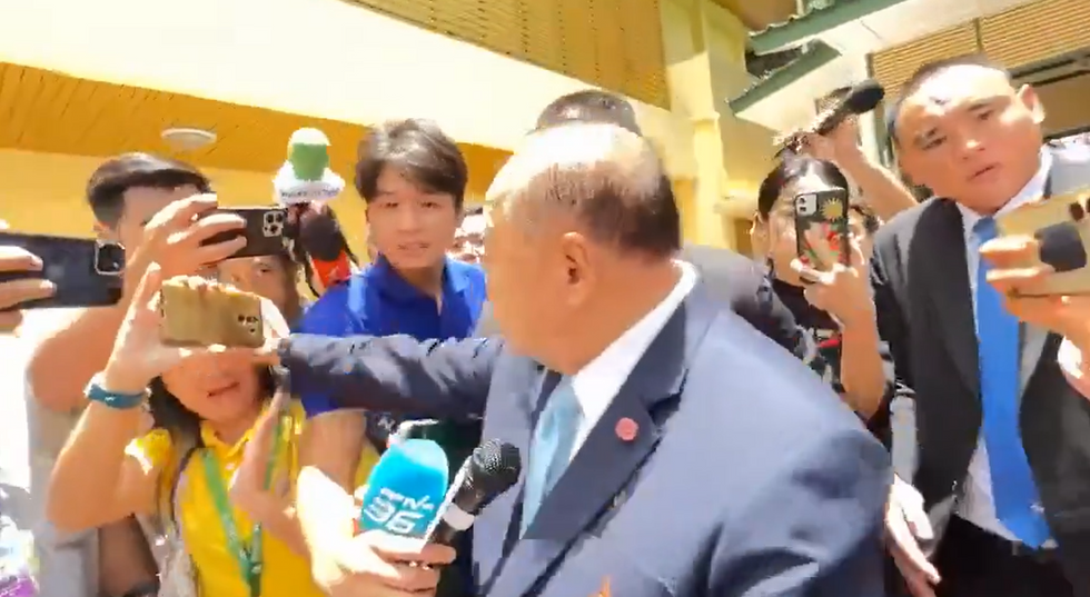 ThaiPBS, the country\u2019s public broadcaster, asked Prawit to take responsibility for his actions