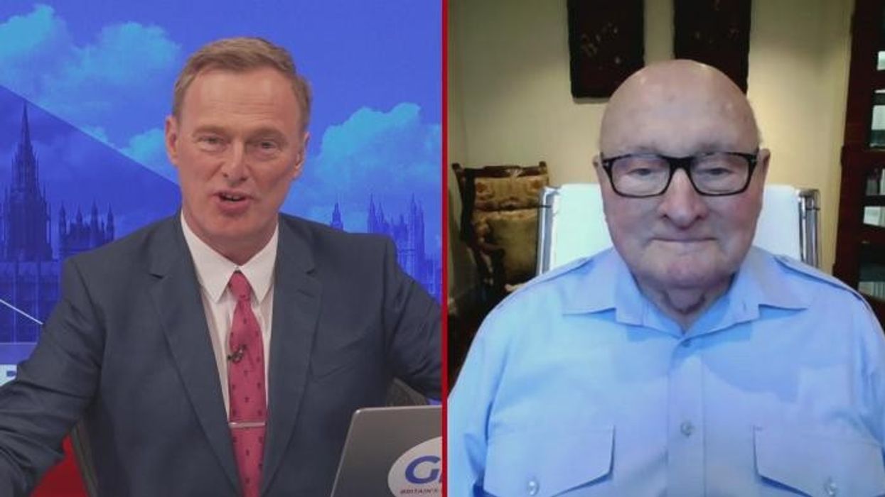 ‘That was glorious!’ Chelsea Veteran and BGT winner Colin Thackery breaks into song in emotional GB News moment