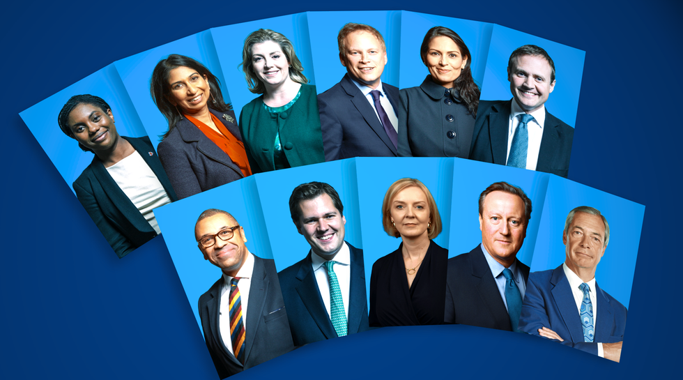 The 11 runners and riders to replace Sunak as Tory leadership race looms