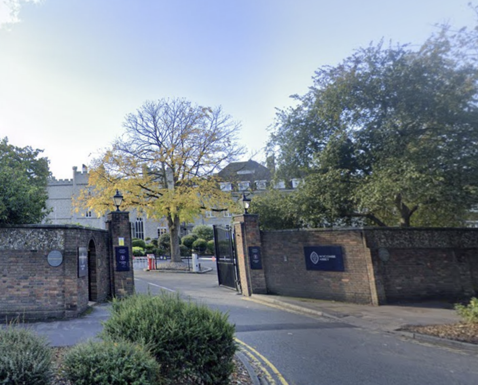 The 16-year-old girl was found in the grounds of Wycombe Abbey school in Buckinghamshire