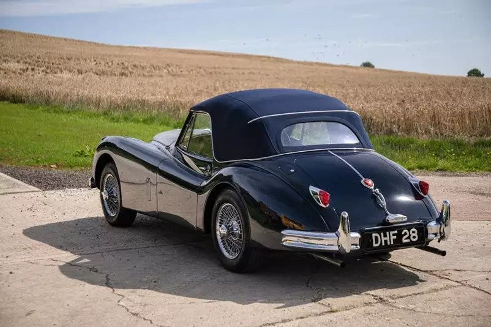 The 1955 Jaguar XK140 Drophead Coup\u00e9