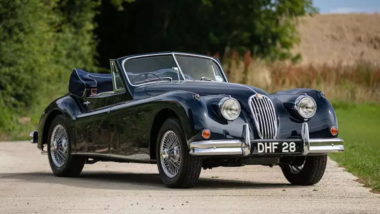 The 1955 Jaguar XK140 Drophead Coupé