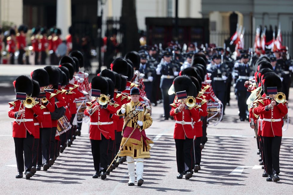 The 1st Battalion Grenadier Guards