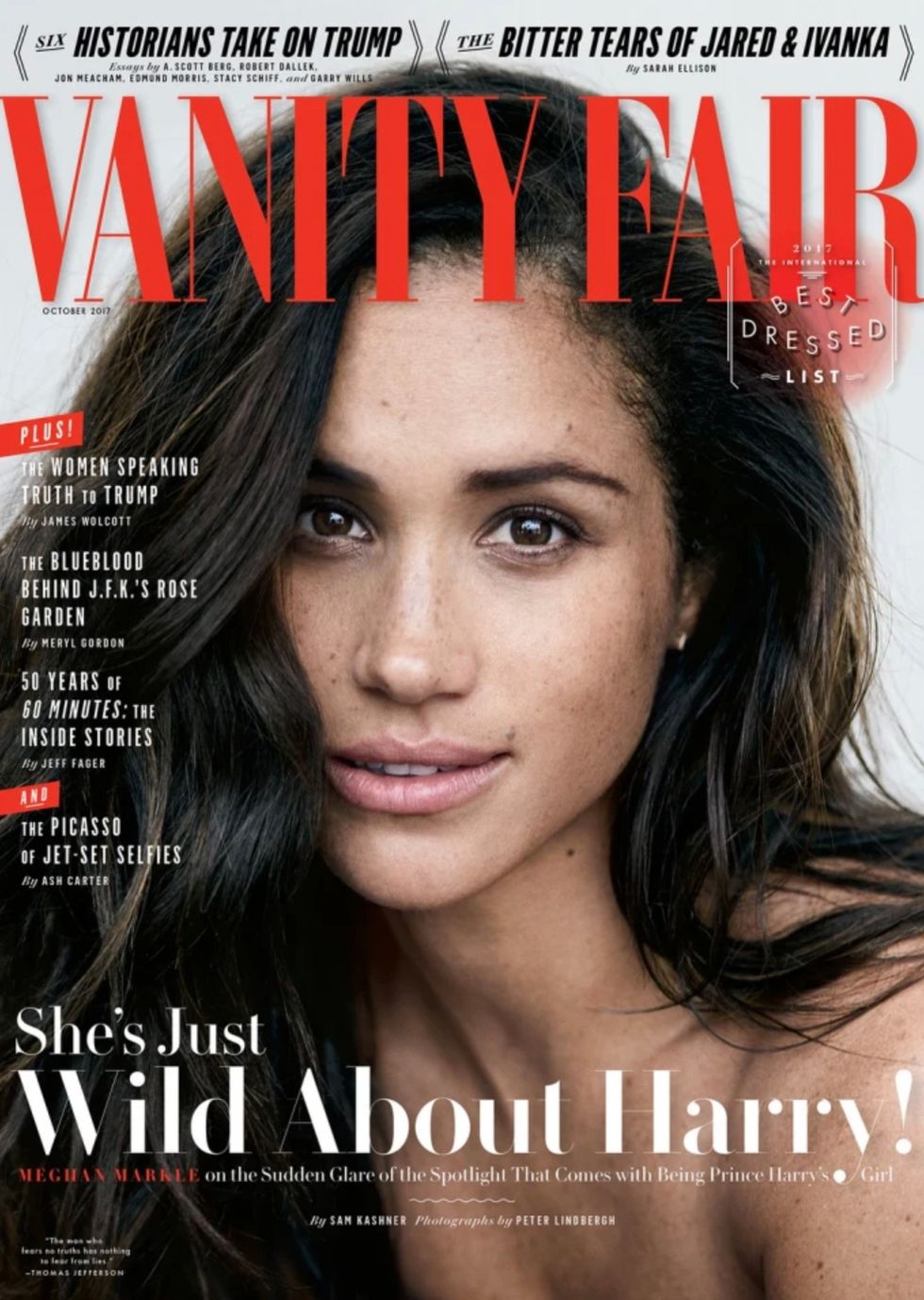 The 2017 Vanity Fair article sent shockwaves around the planet as Meghan Markle confirmed her royal relationship