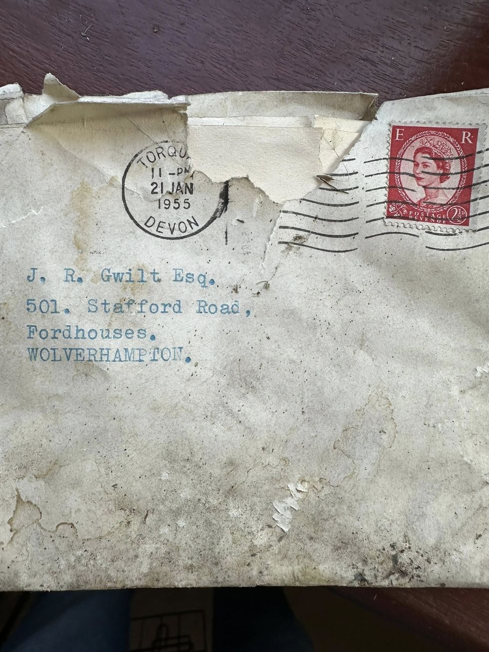 The 70-year-old envelope