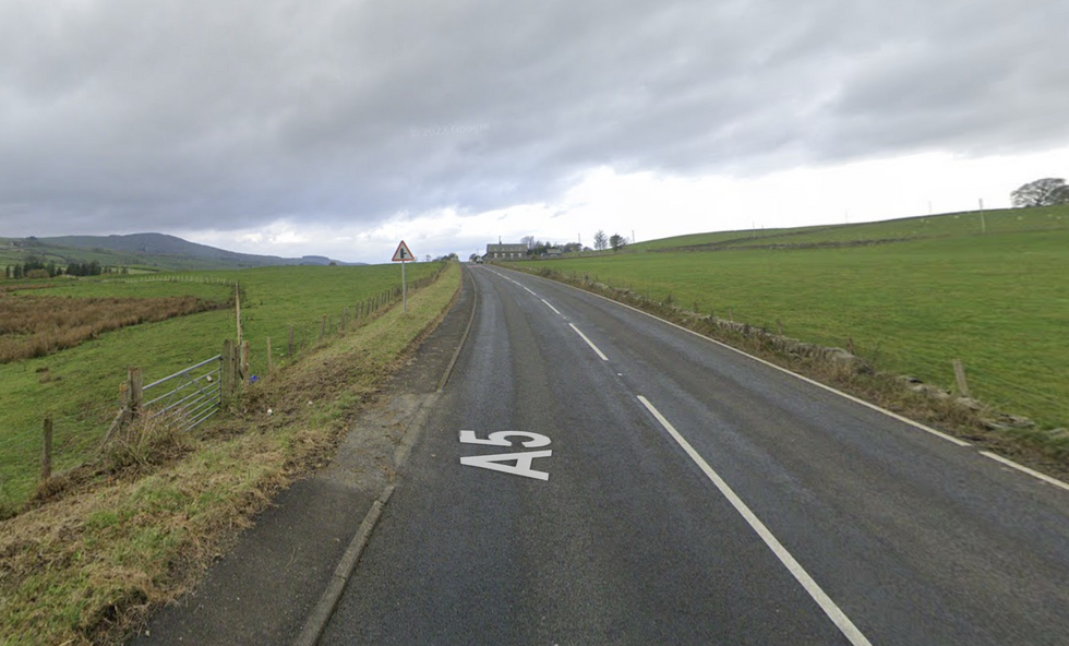 The A5 near Glasfryn