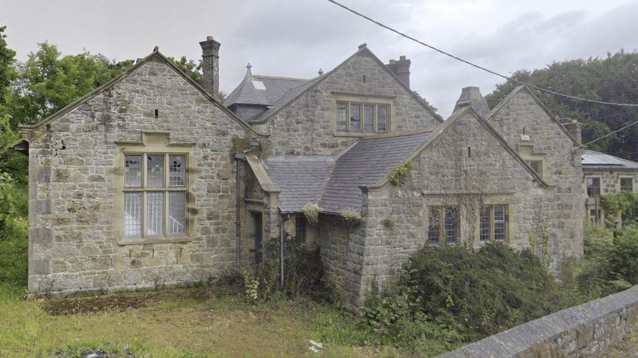 The accommodation before it was refurbished