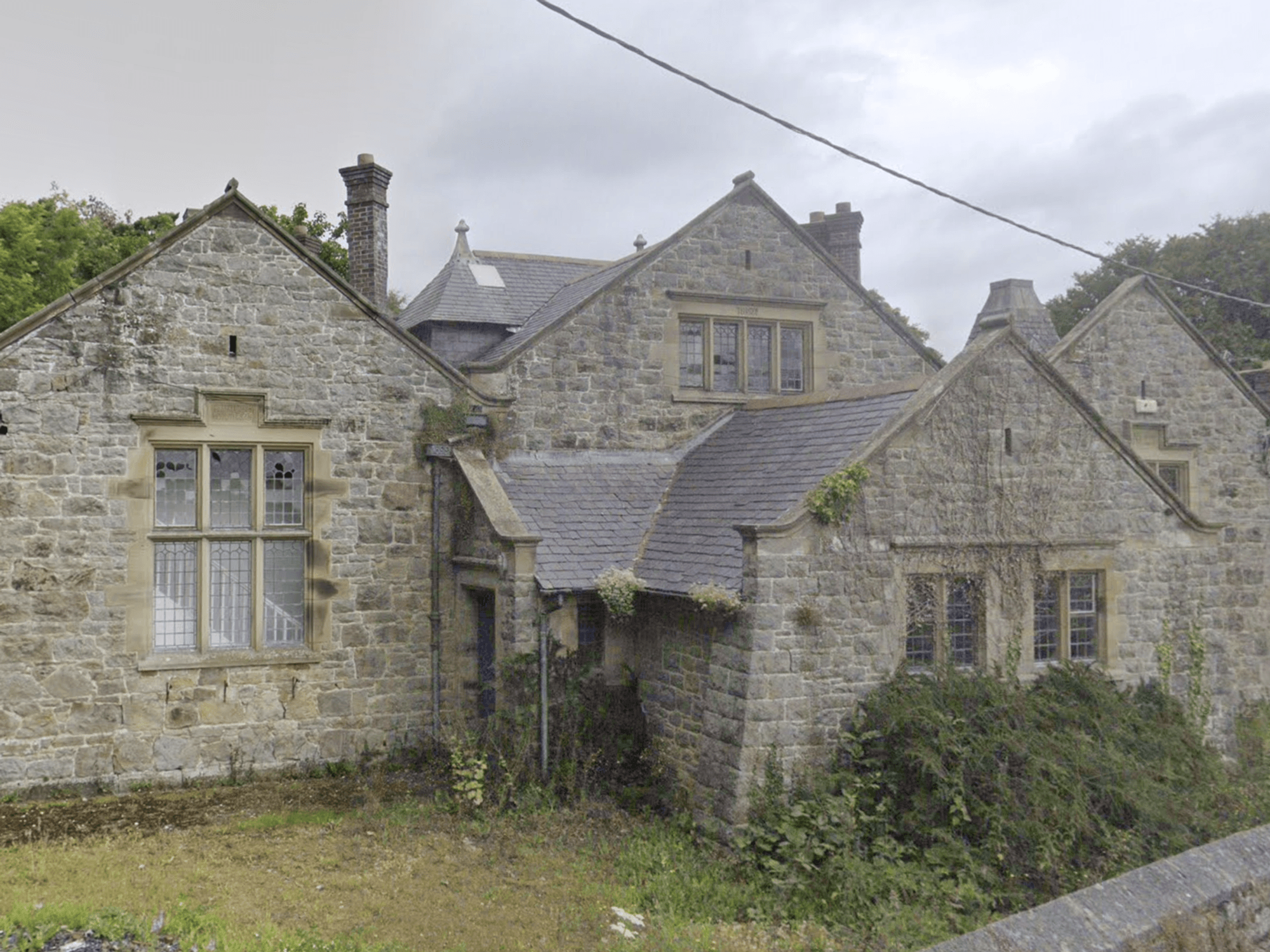 The accommodation before it was refurbished