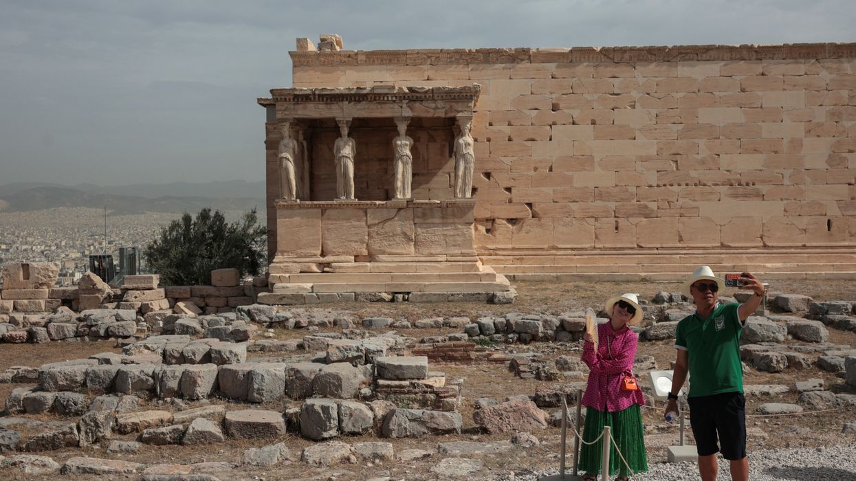 The Acropolis in Greece