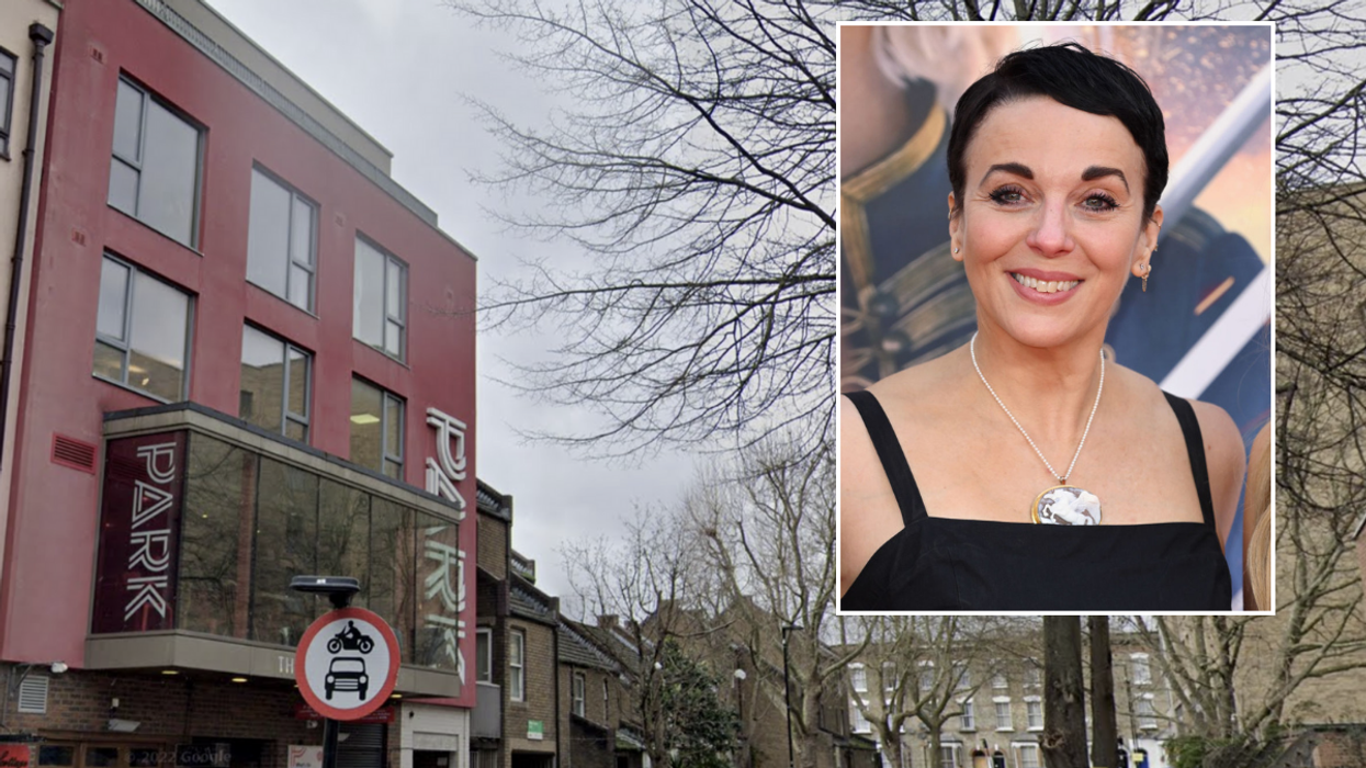 The actress is currently starring in When It Happens To You at Finsbury Park