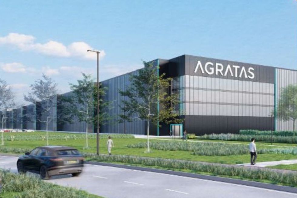 The Agratas gigafactory in Somerset