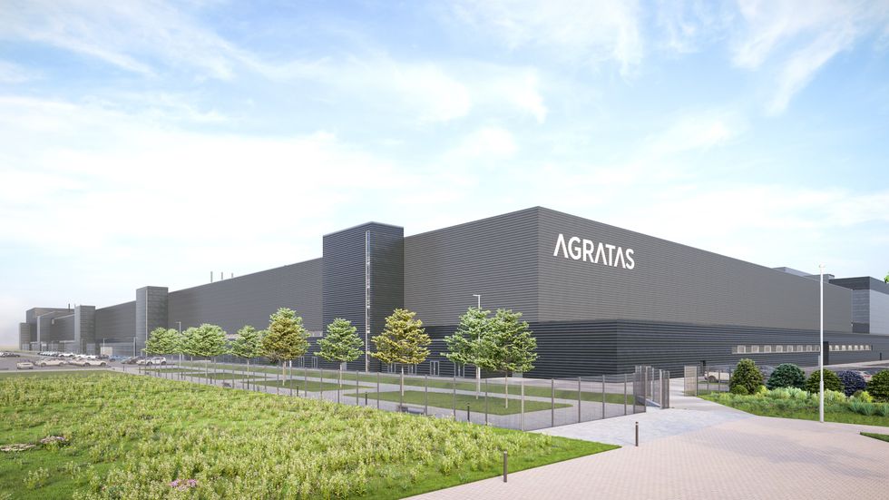 The Agratas gigafactory in Somerset