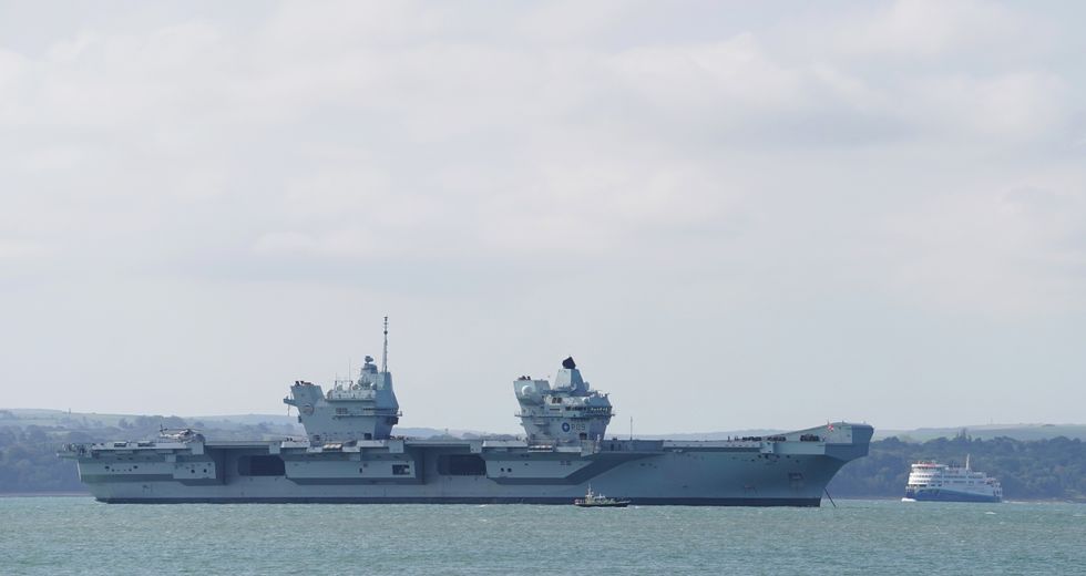 The aircraft carrier's maiden voyage plans may be in jeopardy.