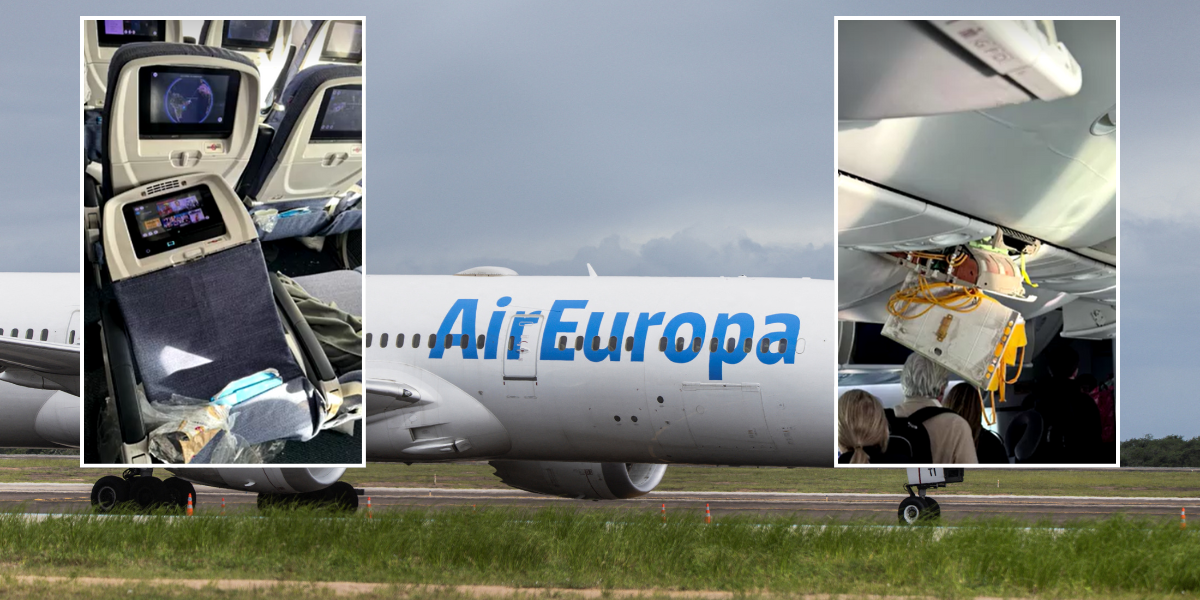 NextImg:Boeing plane's cabin left in tatters with serious damage after flight forced to make emergency landing