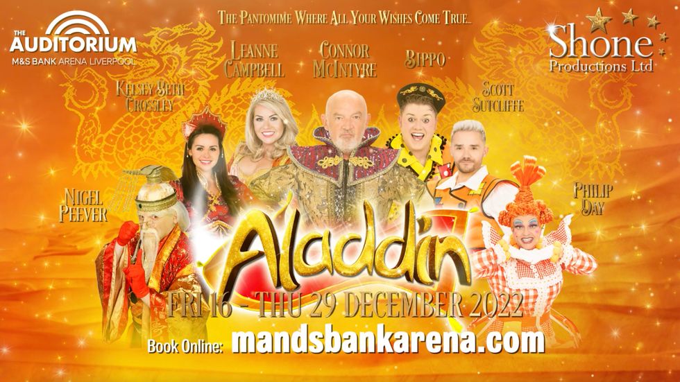 The Aladdin pantomime which features an all-white cast has been condemned as 'racist'