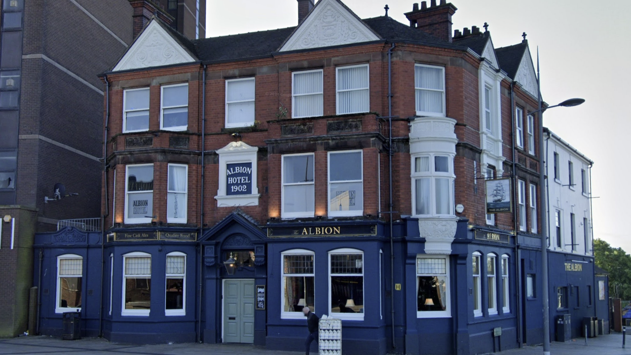 The Albion pub in Stoke-on-Trent