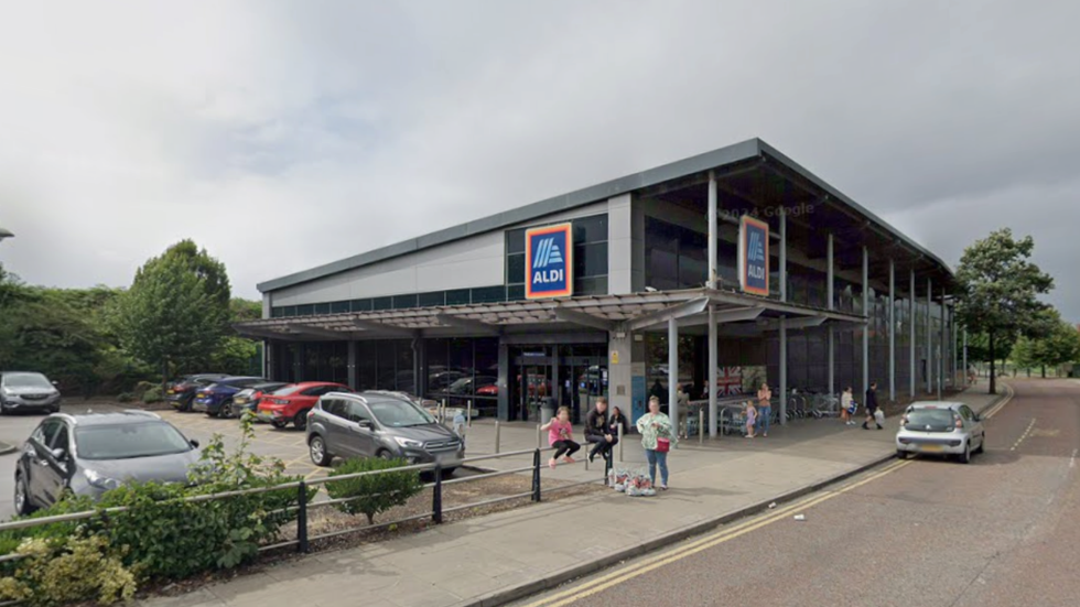 The Aldi in Bootle