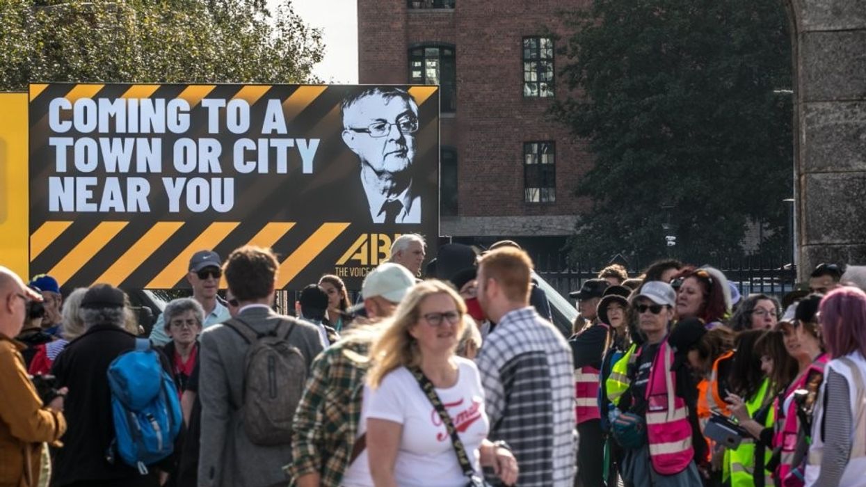 The Alliance of British Drivers protesting