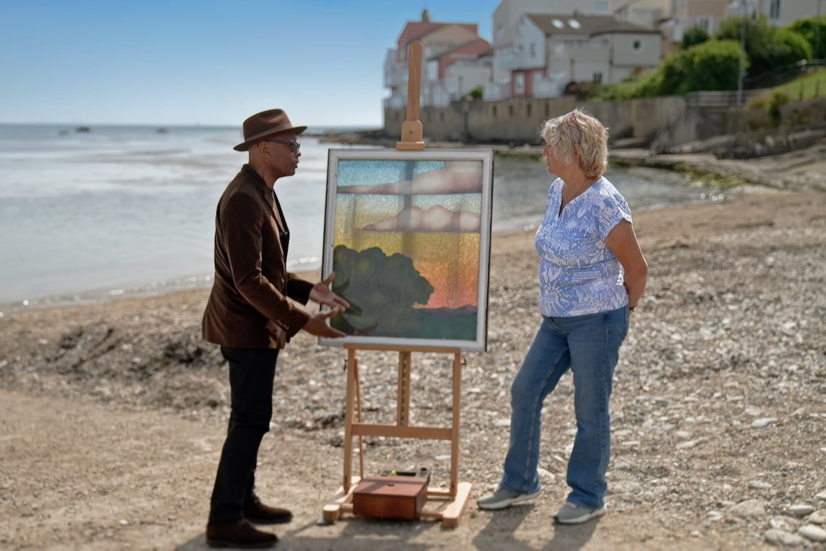 The Antiques Roadshow guest and Ronnie Archer Morgan