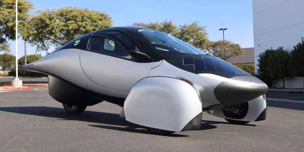 NextImg:Electric car with solar panels has 400-mile battery range as 50,000 reserve the 'future of transport'