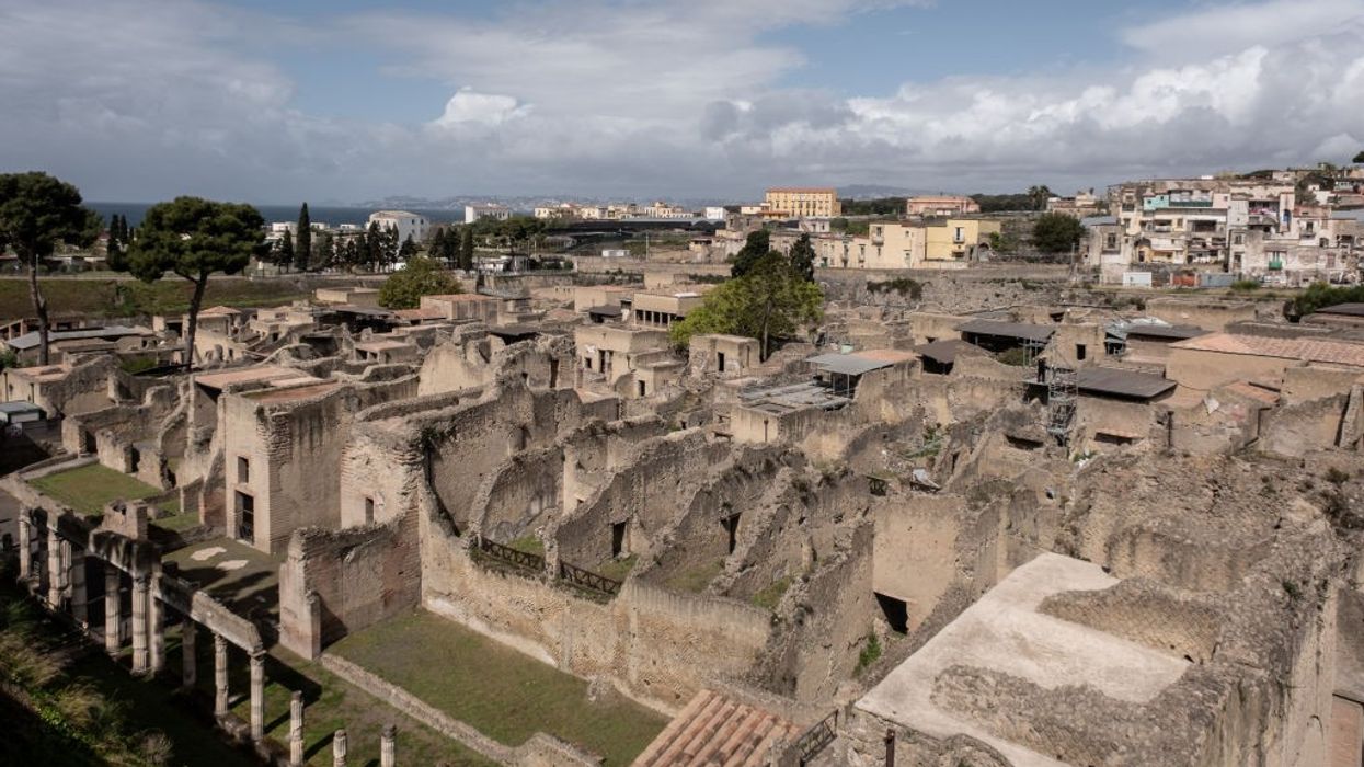 The Archaeological Park of Herculaneum, in Herculaneum ne