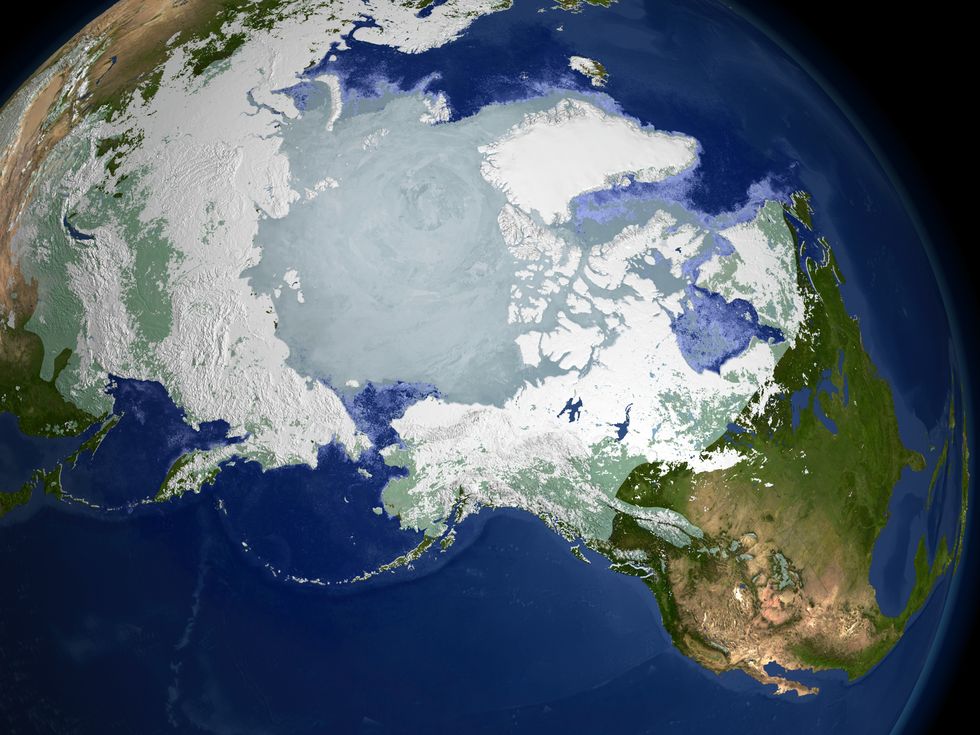 The Arctic circle