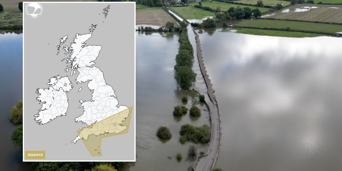 NextImg:UK weather: Tornado warning issued for six areas as Britain to be pelted by hail and lightning