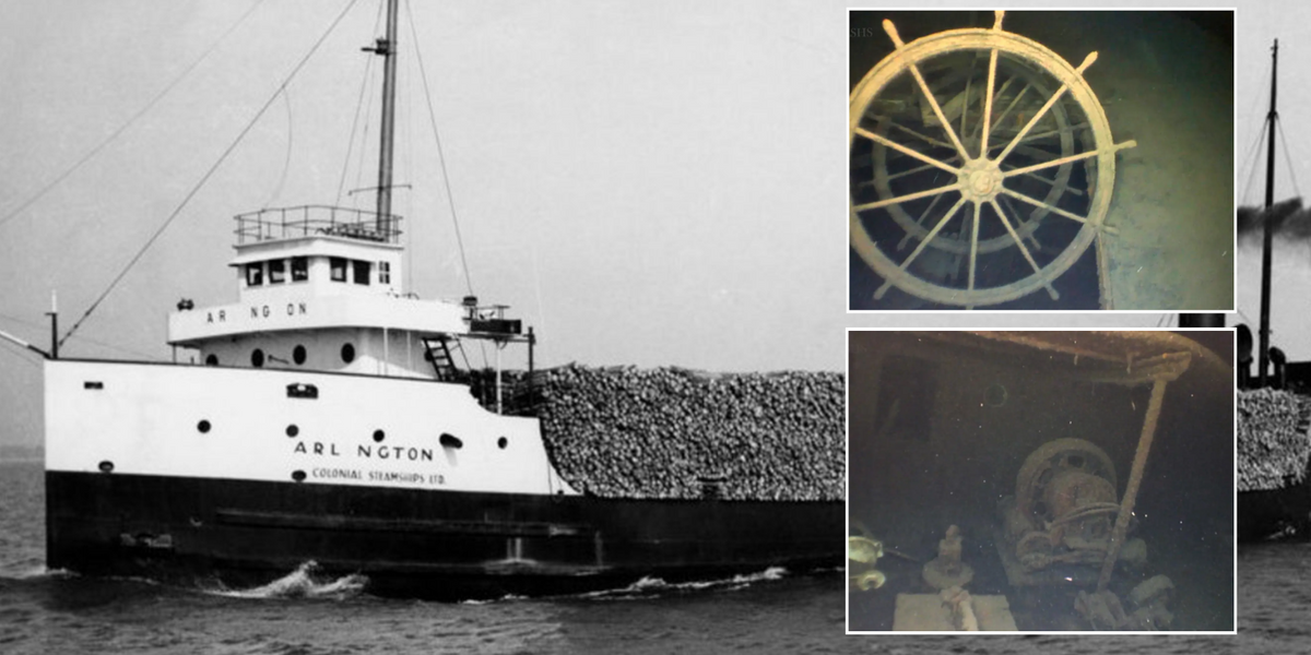 NextImg:Mystery breakthrough as ship sunk in 1940 with captain on board found at bottom of Great Lakes