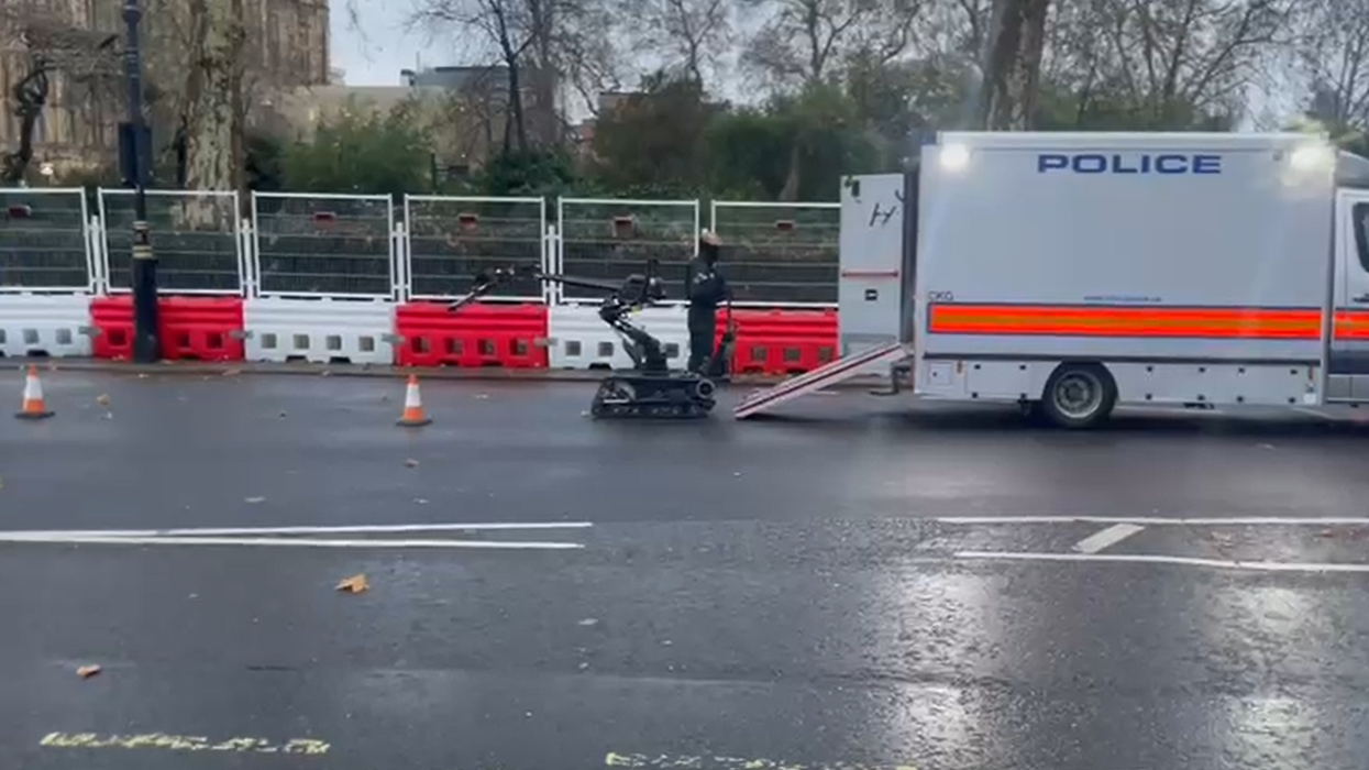 The army's bomb disposal squad