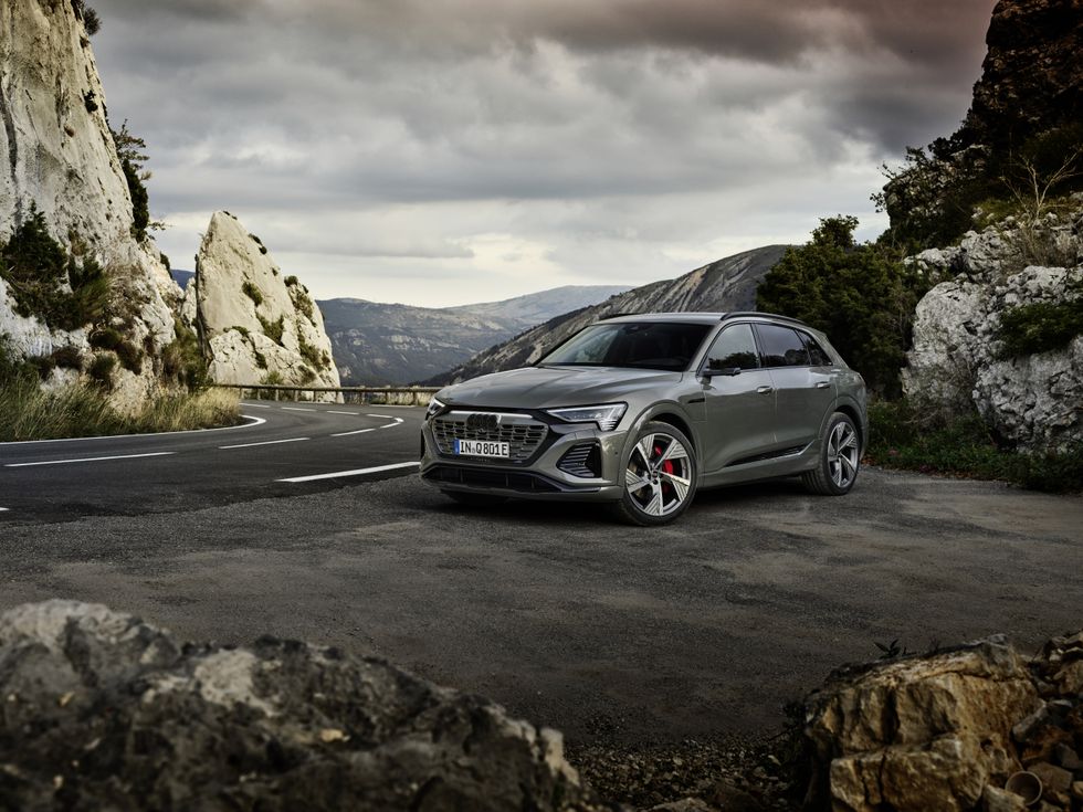 The Audi Q8 e-tron