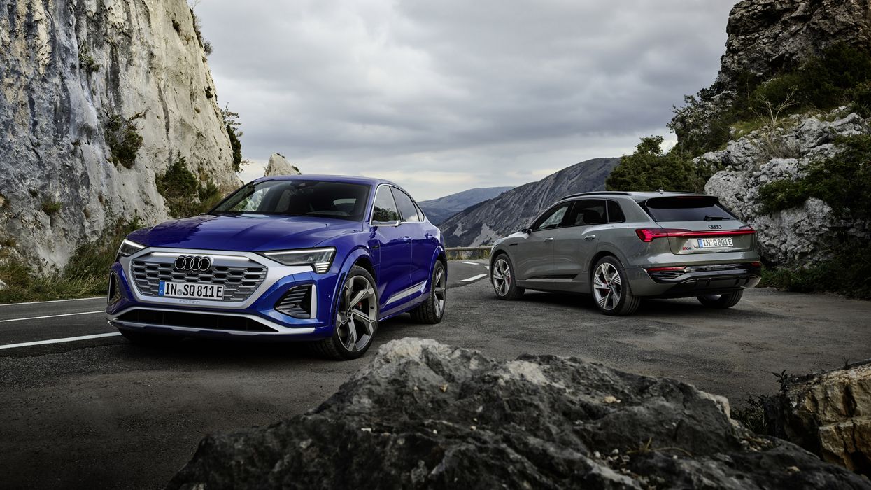 The Audi Q8 e-tron