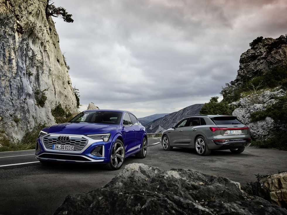 The Audi Q8 e-tron