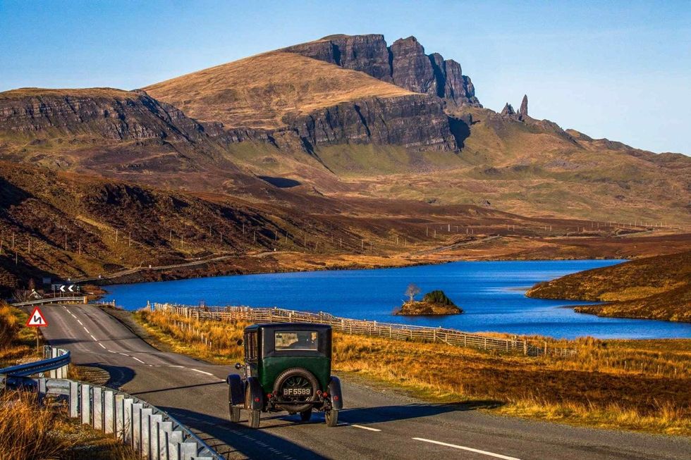 The Austin en route\u200b