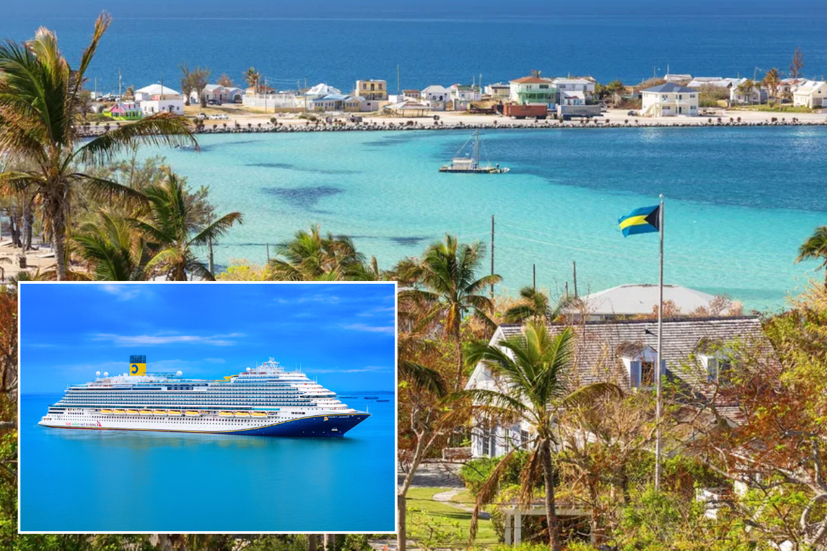 The Bahamas, Eleuthera / Carnival Firenze ship