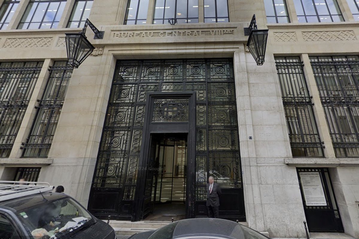 The Bank of America on Rue de la Boétie