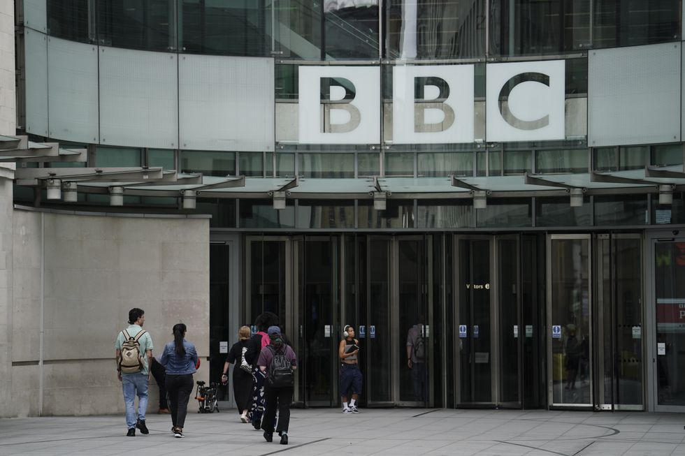 The BBC headquarters