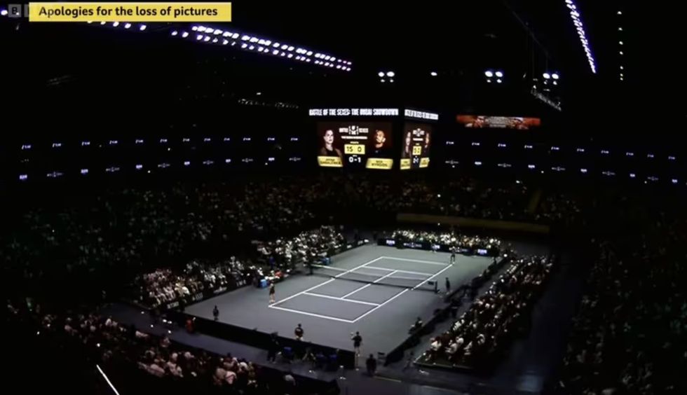 The BBC were forced to apologise for the loss of pictures