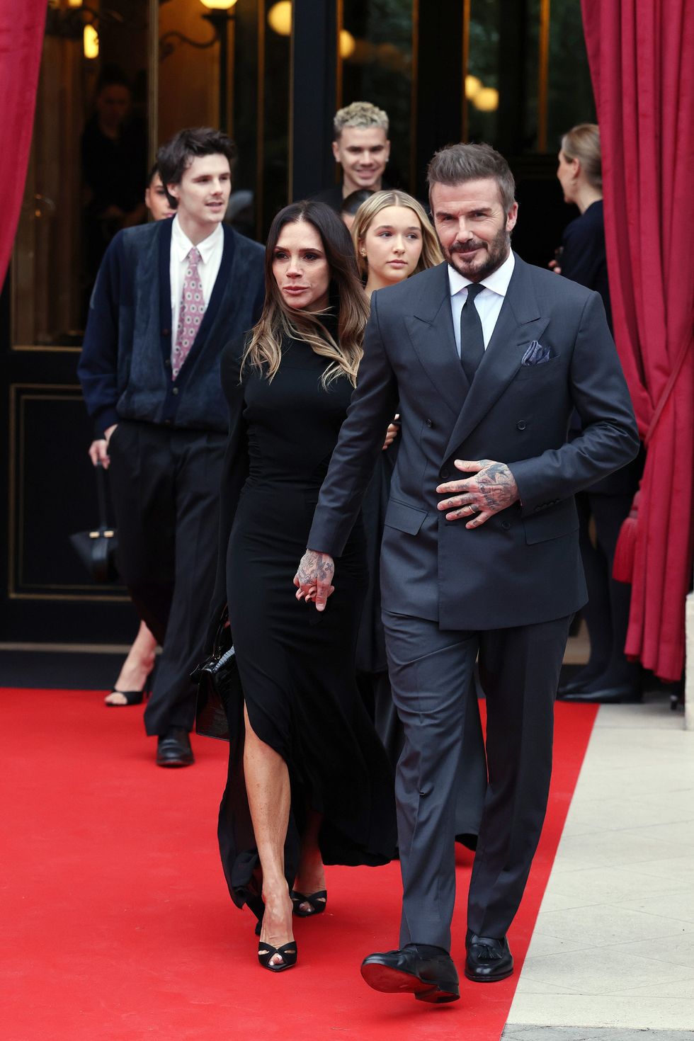 The Beckham family