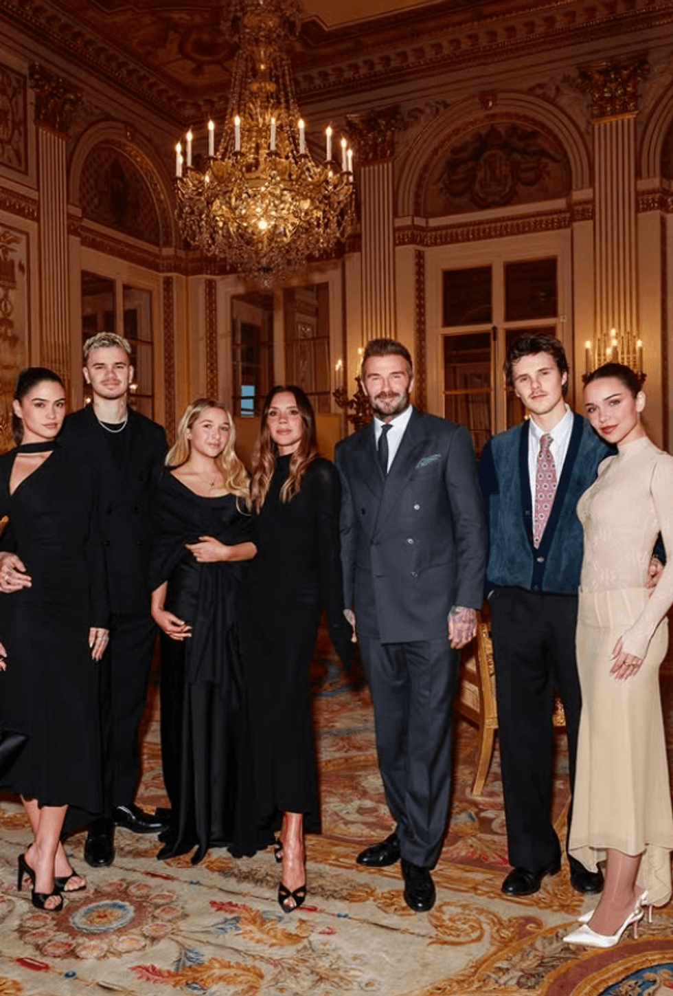 The Beckham family